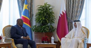Felix Tshisekedi et l'Emir du Qatar