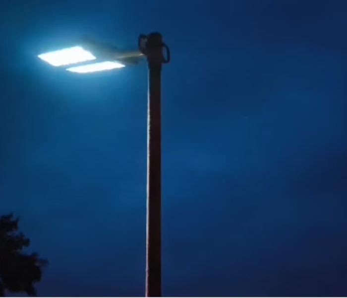 La lumiere d'une lampe à Mupompa