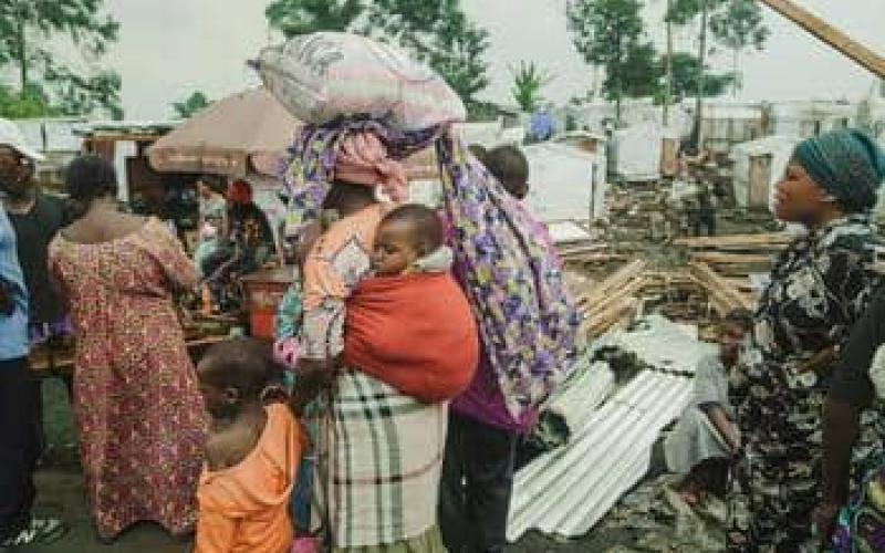 Deplacees de l'Est de la RDC